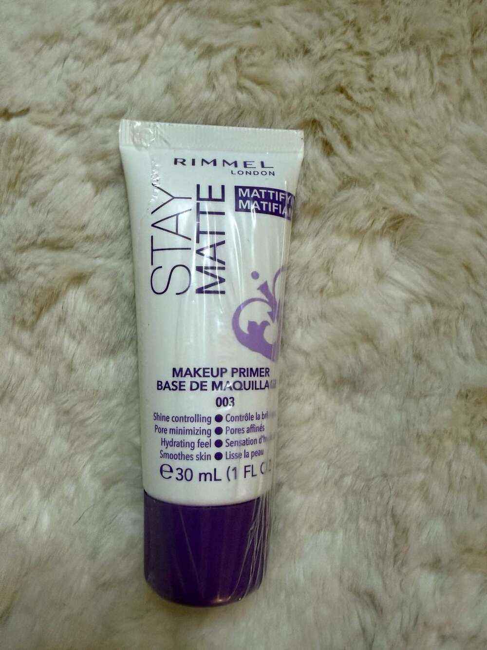 New sealed Rimmel London Stay Matte Mattifying Makeup Primer 003, 30ml